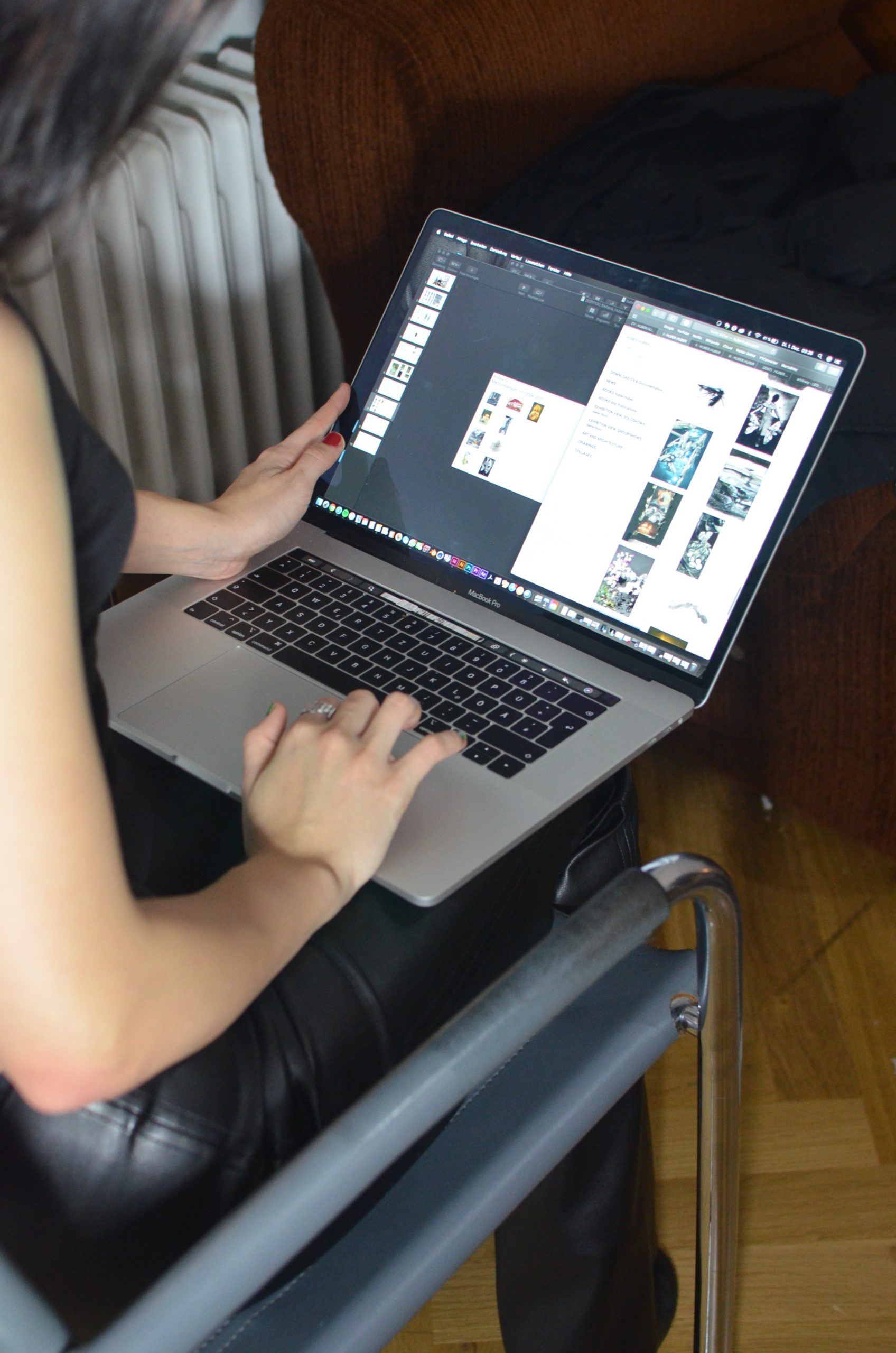 crop-woman-working-on-laptop