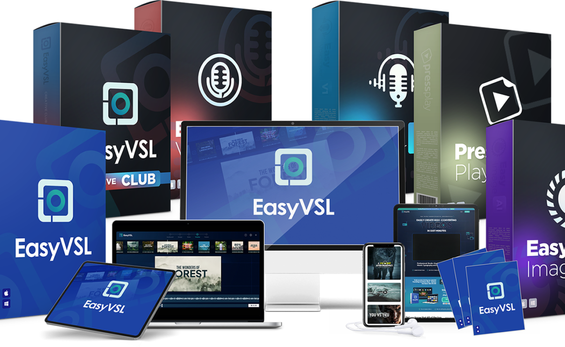 a group of vsl product images