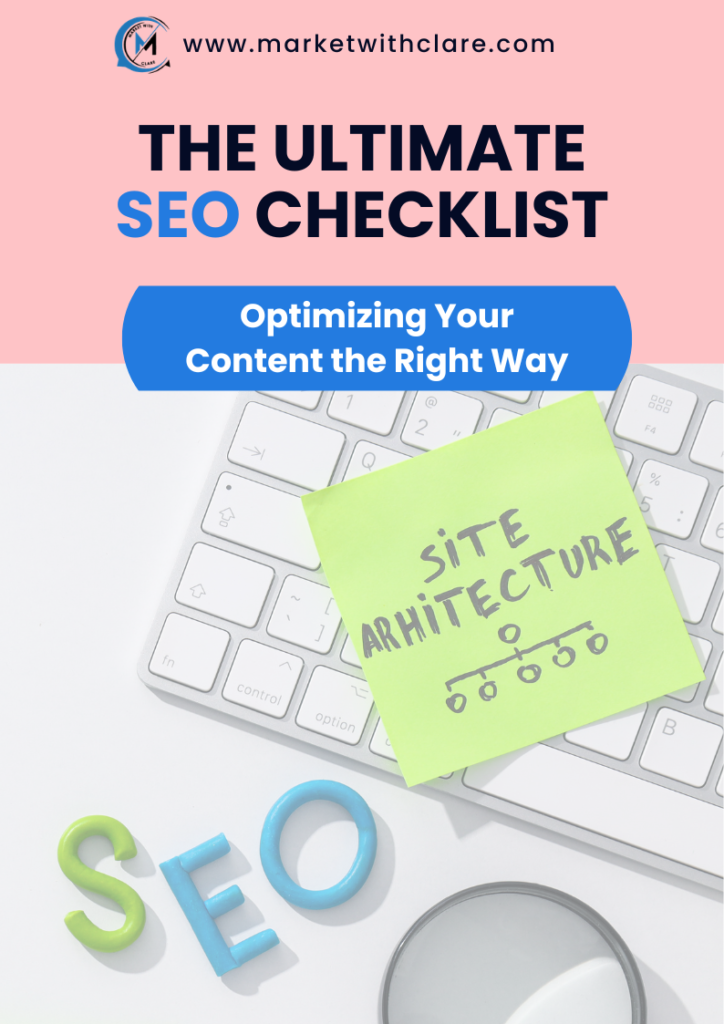 Freebies 3 SEO checklist